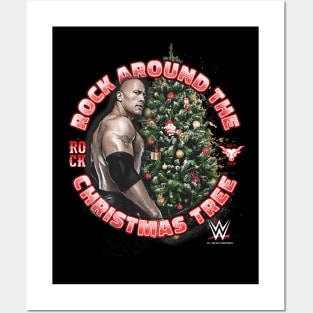 The Rock Rock Around The Christmas Tree Posters and Art